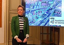 La concejala de Medio Ambiente, María José Coca