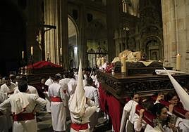 El Cristo Yacente de la Misericordia y de la Agonía Redentora en imágenes