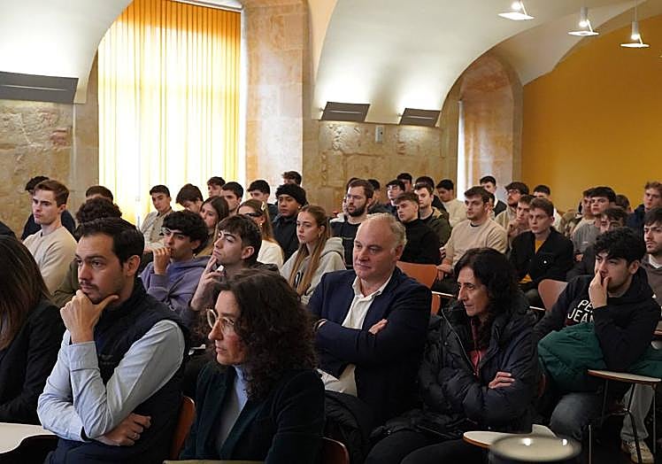 Asistentes a la jornada inaugural de Salamanca Tech.