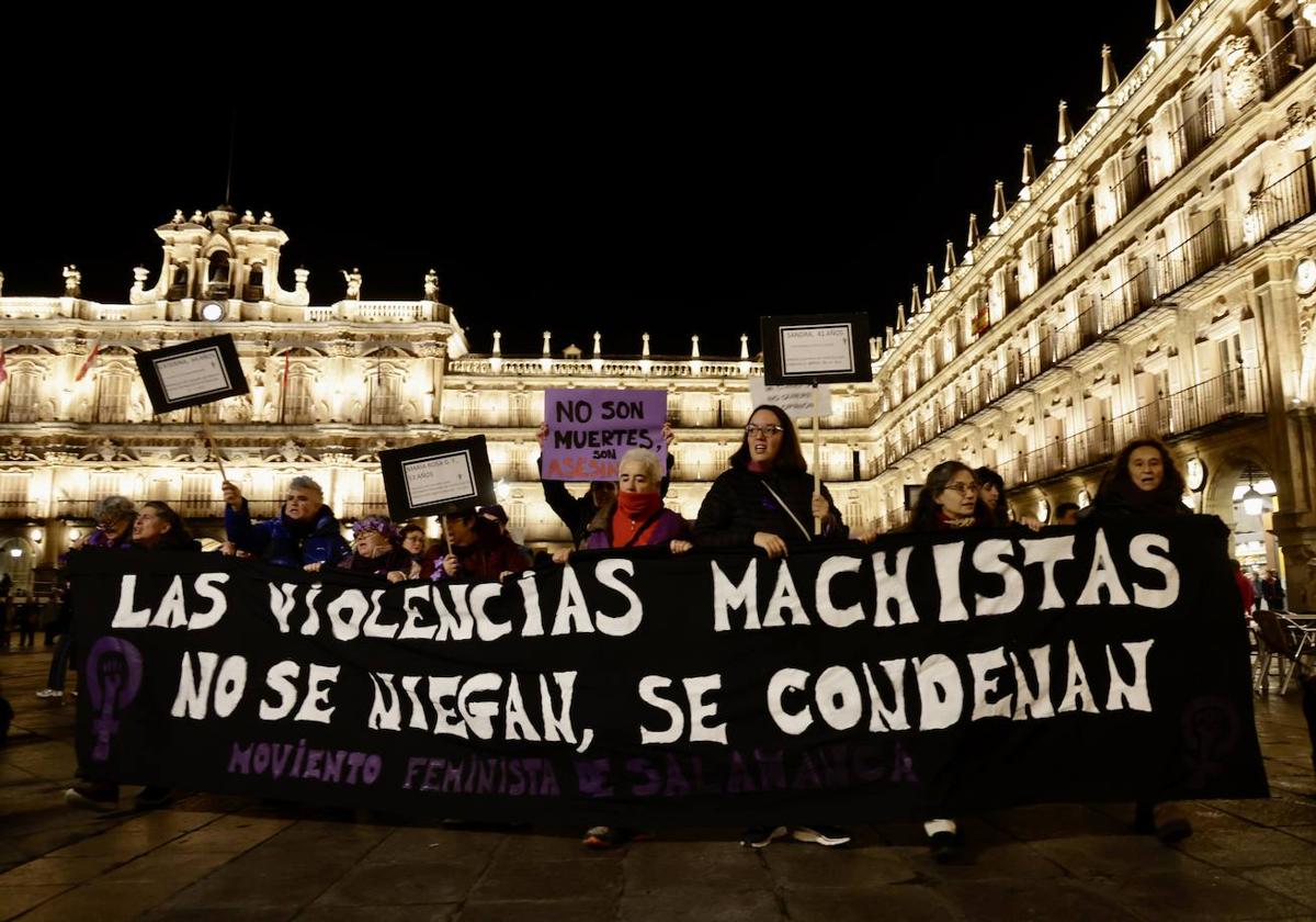 Imagen de archivo de la manifestación del 8M del pasado año.