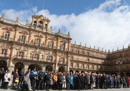 Minuto de silencio en Salamanca por el Día por las Víctimas del Terrorismo