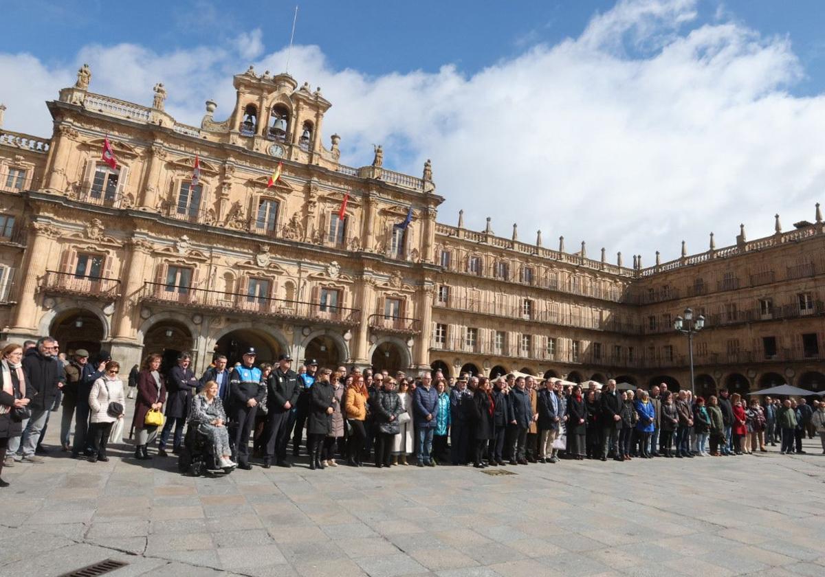 Minuto de silencio en Salamanca por el Día por las Víctimas del Terrorismo