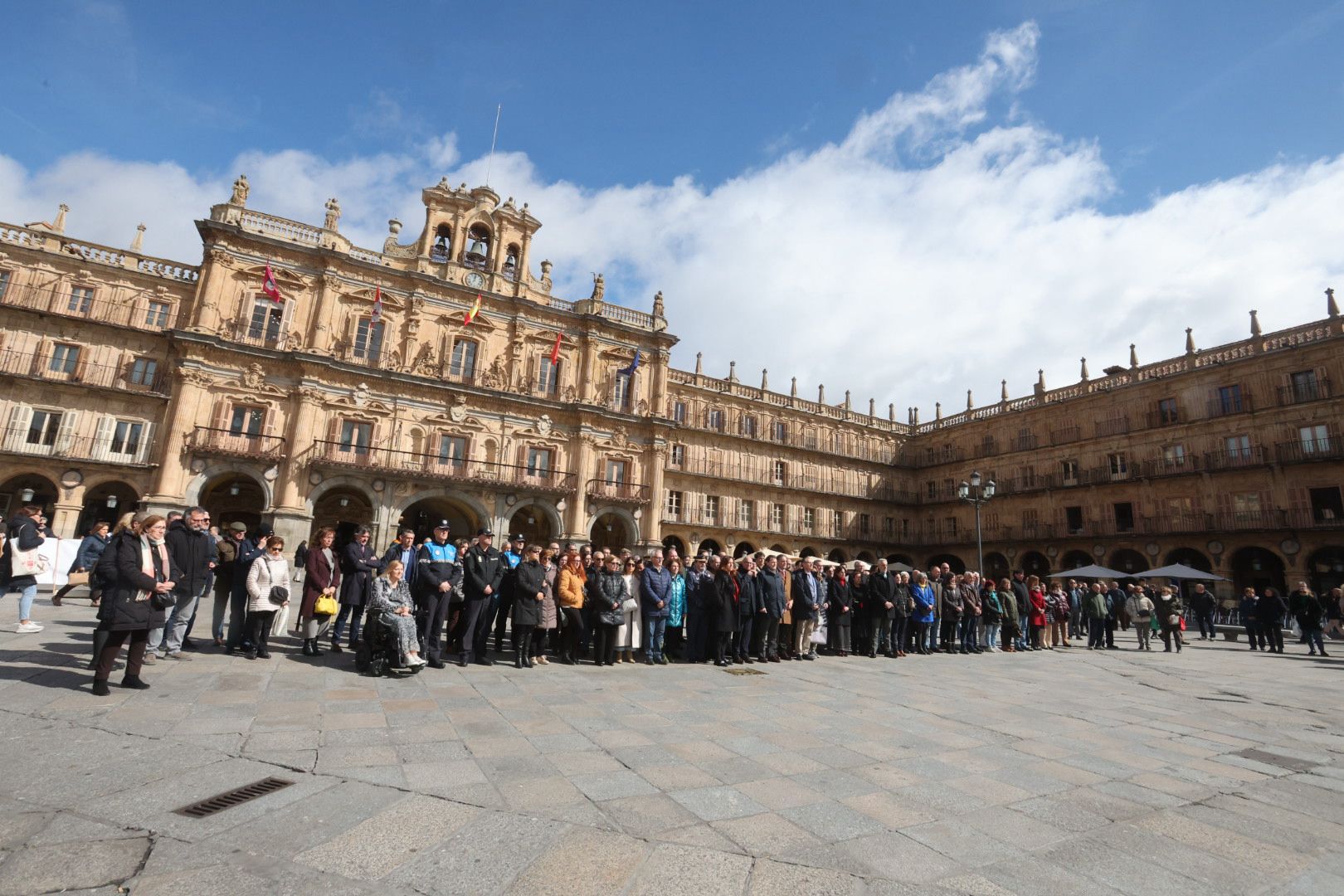 Minuto de silencio en Salamanca por el Día por las Víctimas del Terrorismo