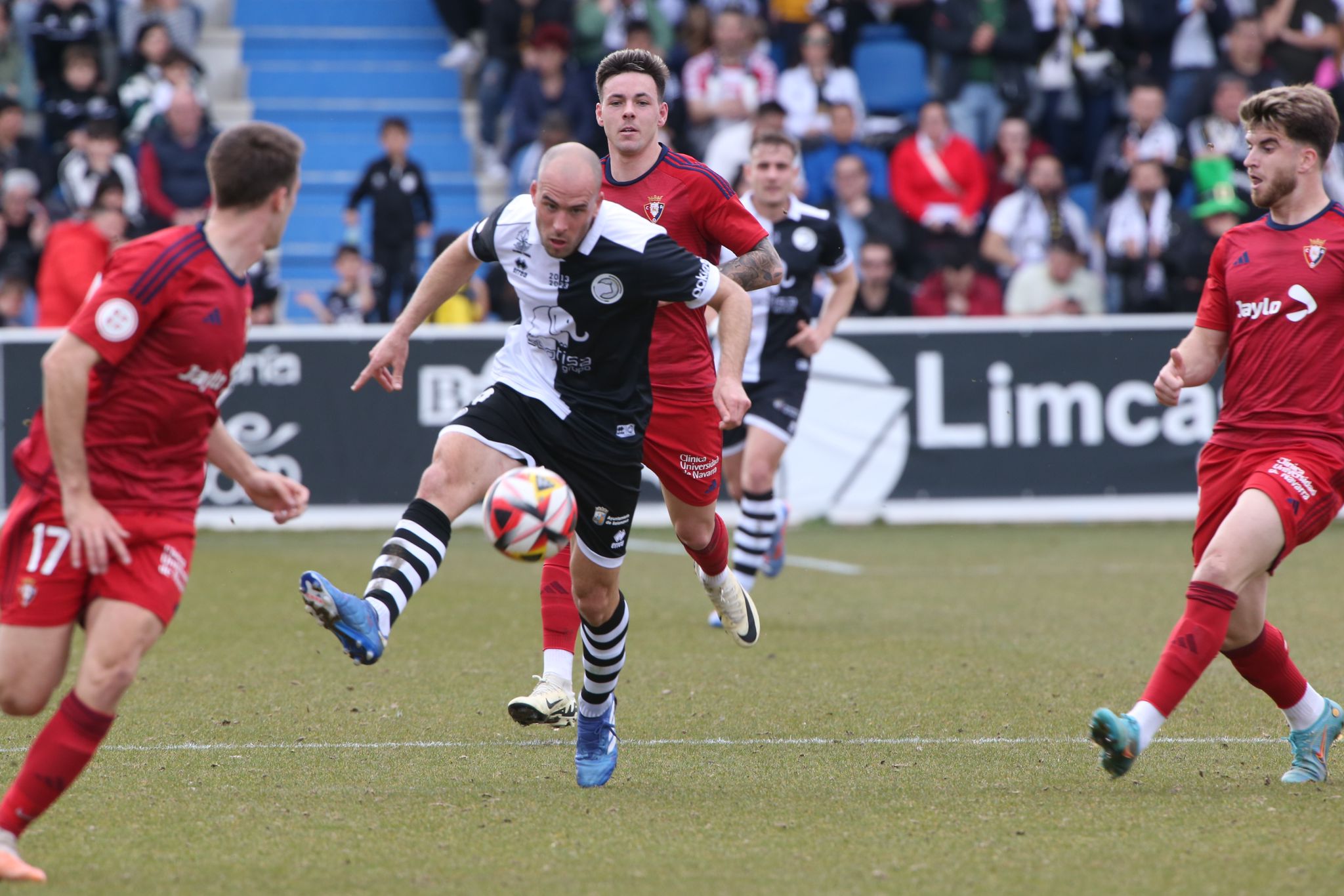 El partido entre Unionistas y Osasuna Promesas, en imágenes