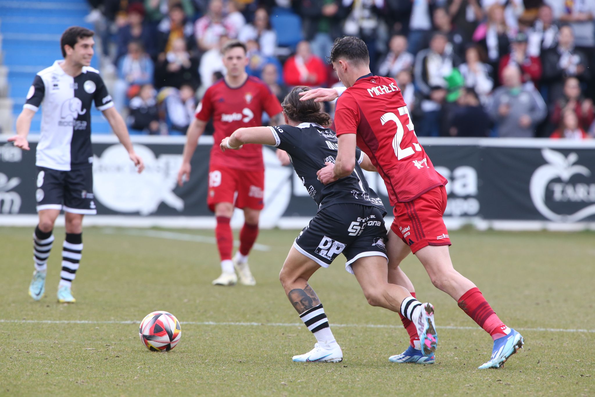 El partido entre Unionistas y Osasuna Promesas, en imágenes