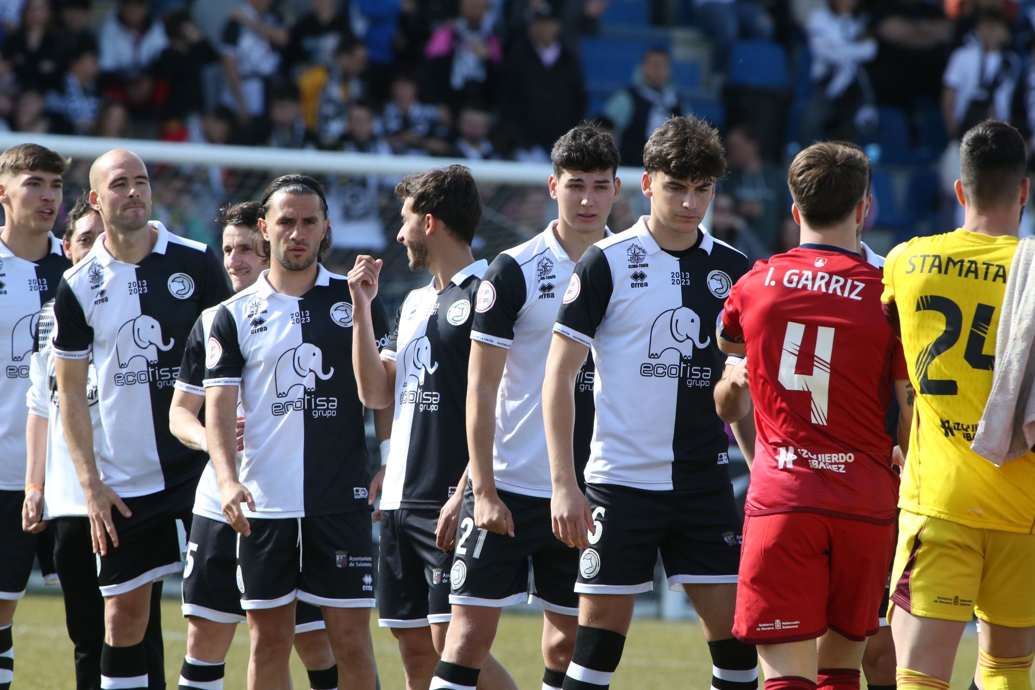 El partido entre Unionistas y Osasuna Promesas, en imágenes