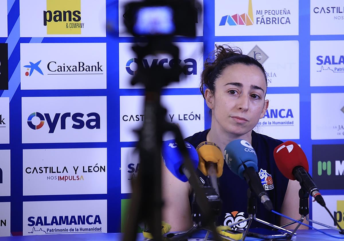 Silvia Domínguez, jugadora de Perfumerías Avenida