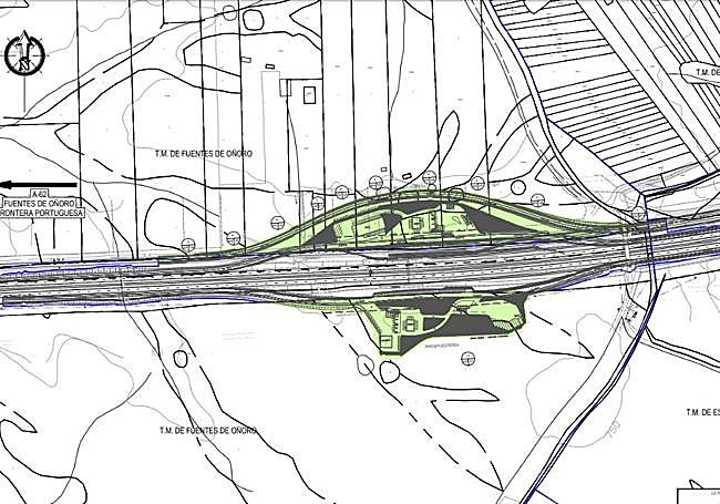 Plano del proyecto aprobado por el ministerio.