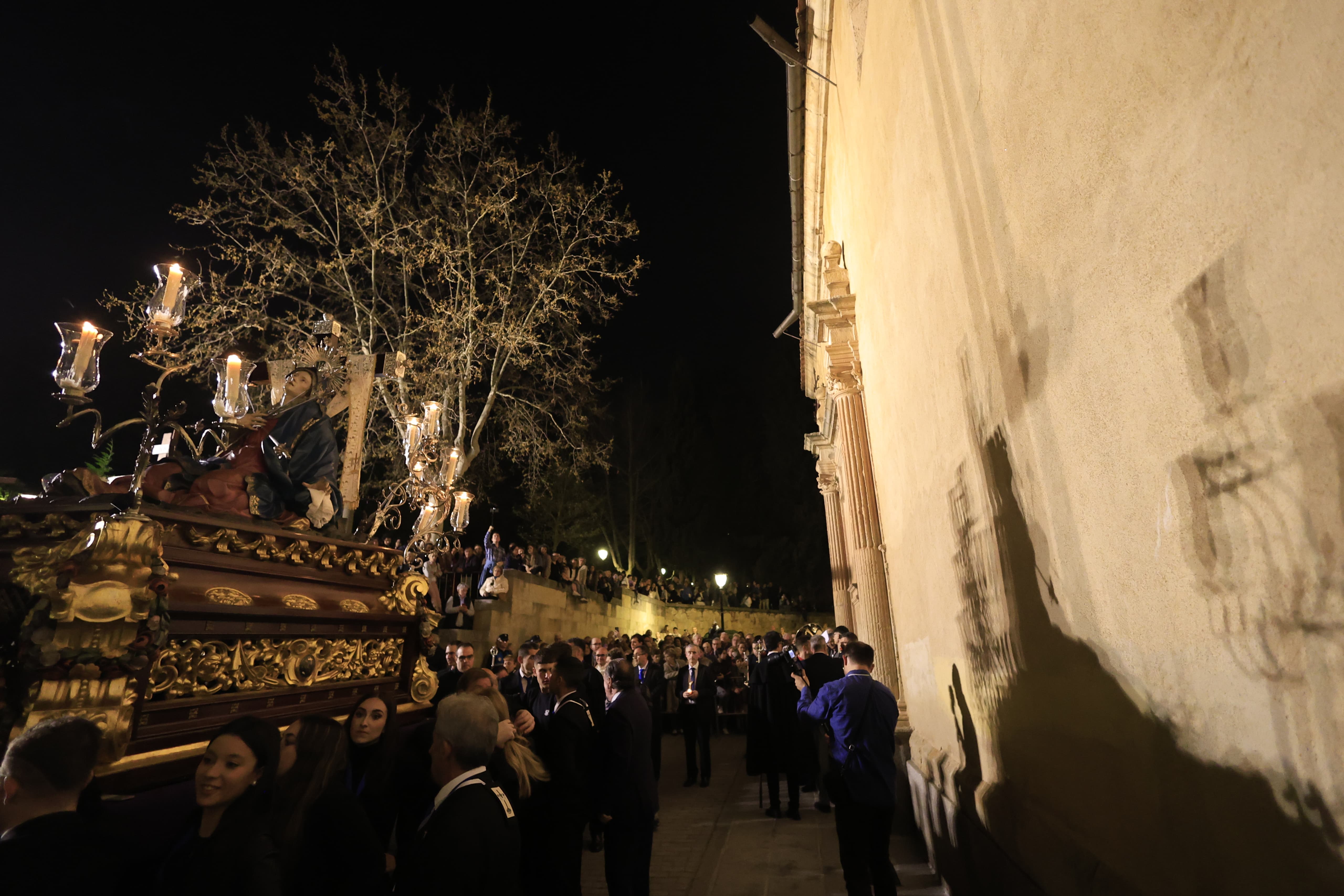 La Virgen de los Dolores y su procesión del Vía Matris abren la Semana Santa