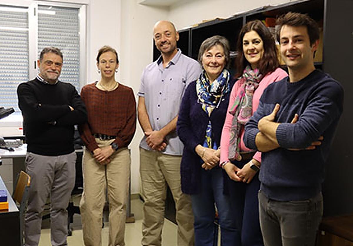 Andrés Rigual y María Ángeles Bárcena, en el centro de la imagen, con los compañeros del proyecto 'BASELINE'.