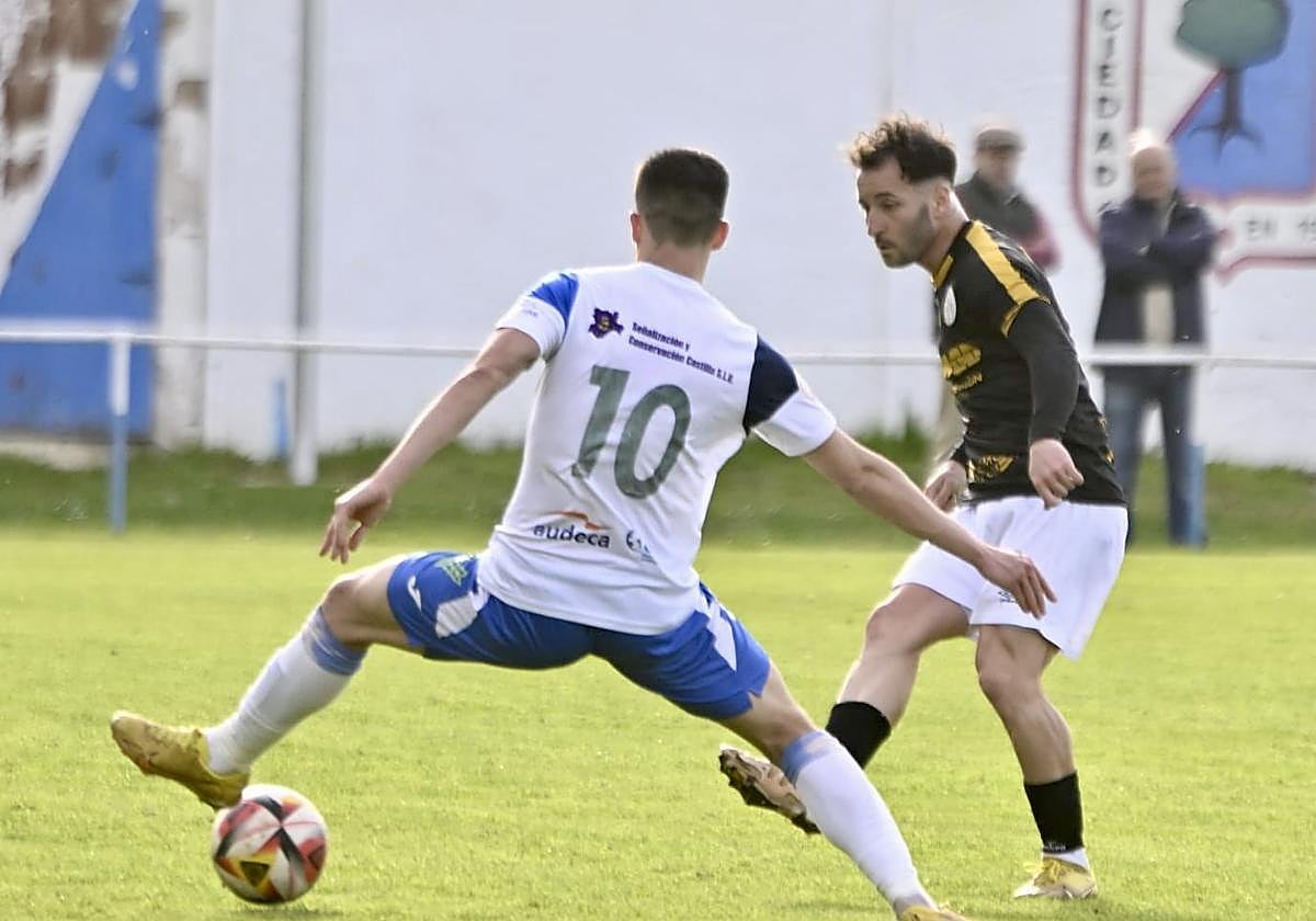 El Salamanca UDS se encarama al segundo puesto tras su victoria en Almazán (0-1)