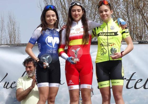 Segundo puesto de Aitana Serrano en Infantil Femenino.