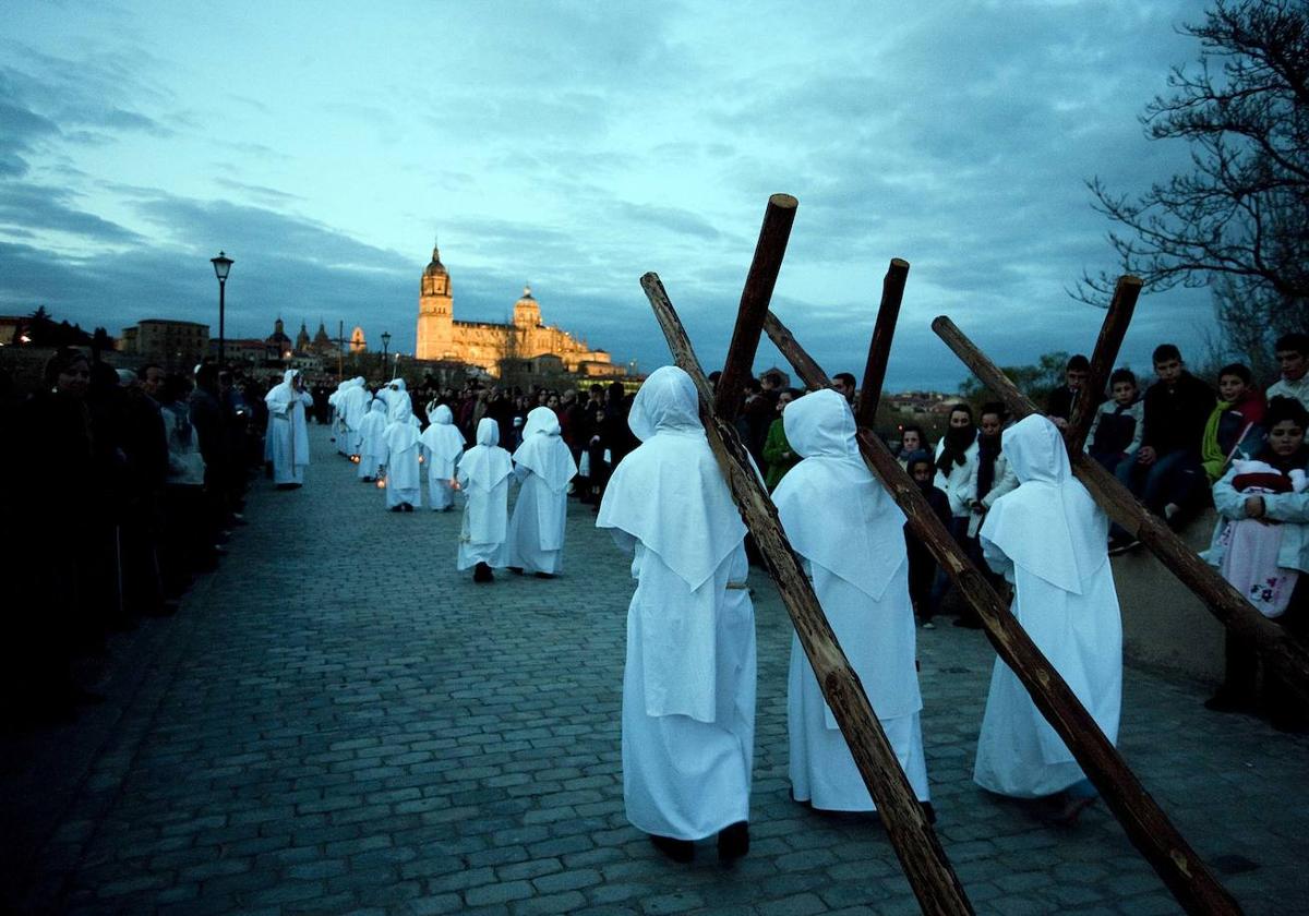 Procesión de 2010 en Salamanca.