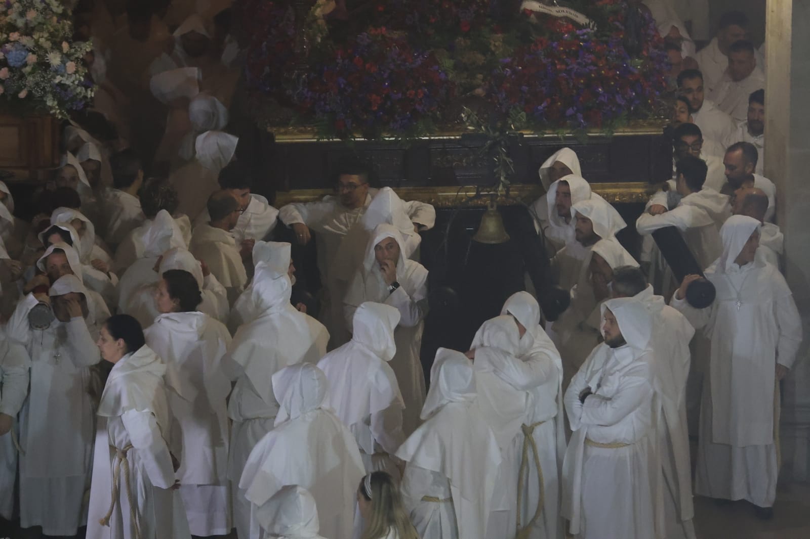 El Cristo del Amor y de la Paz, sexta víctima del temporal