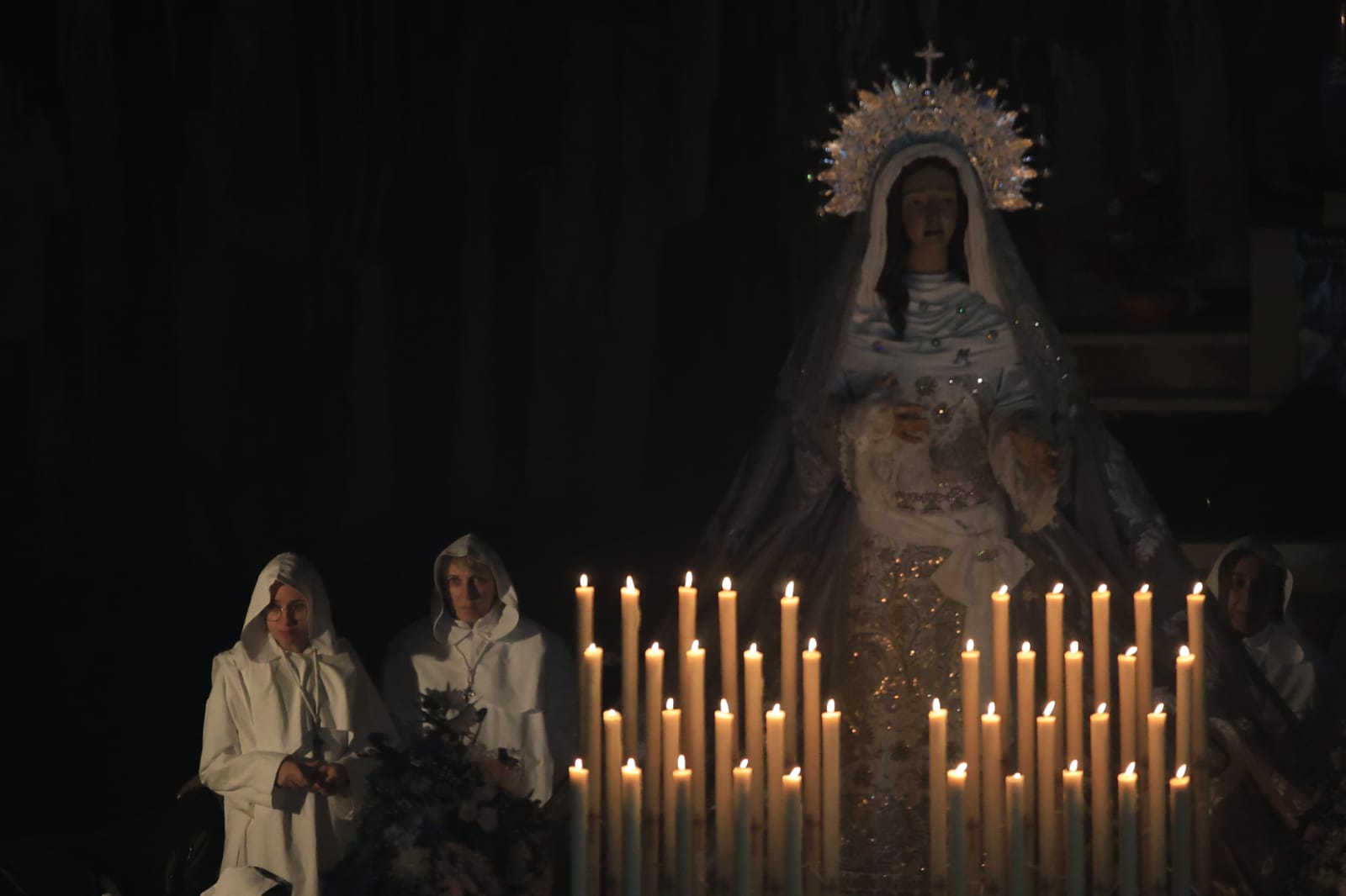 El Cristo del Amor y de la Paz, sexta víctima del temporal