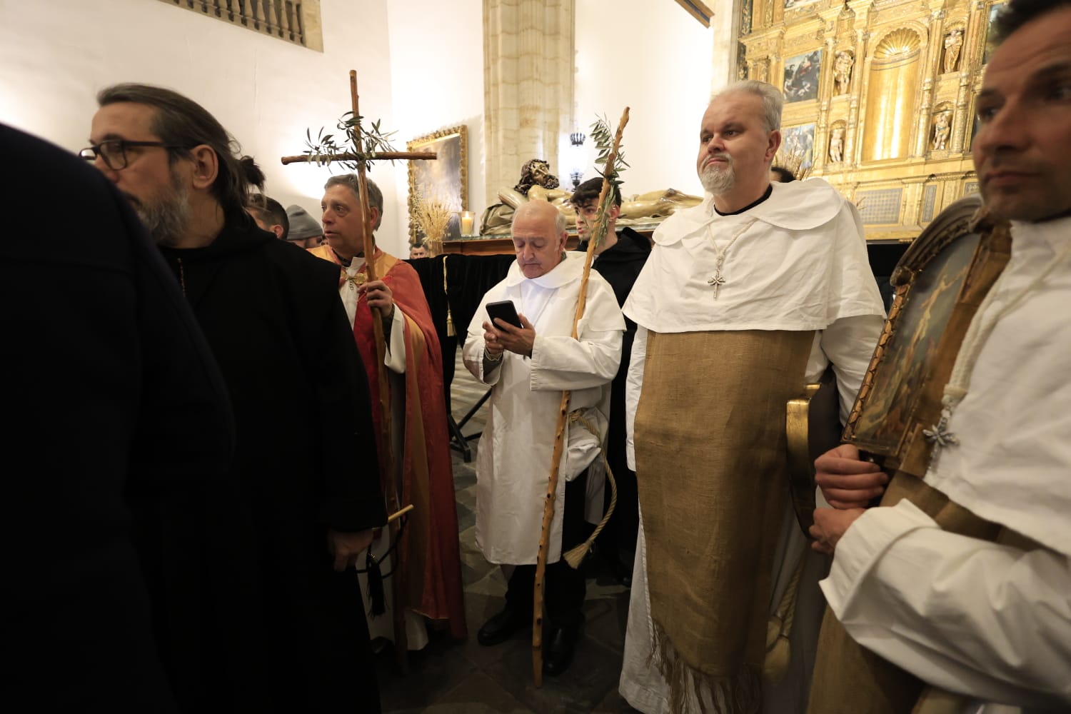 El tiempo frustra la salida del Cristo de la Liberación en Fonseca