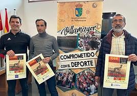 Presentación de la prueba en el ayuntamiento de Villamayor.