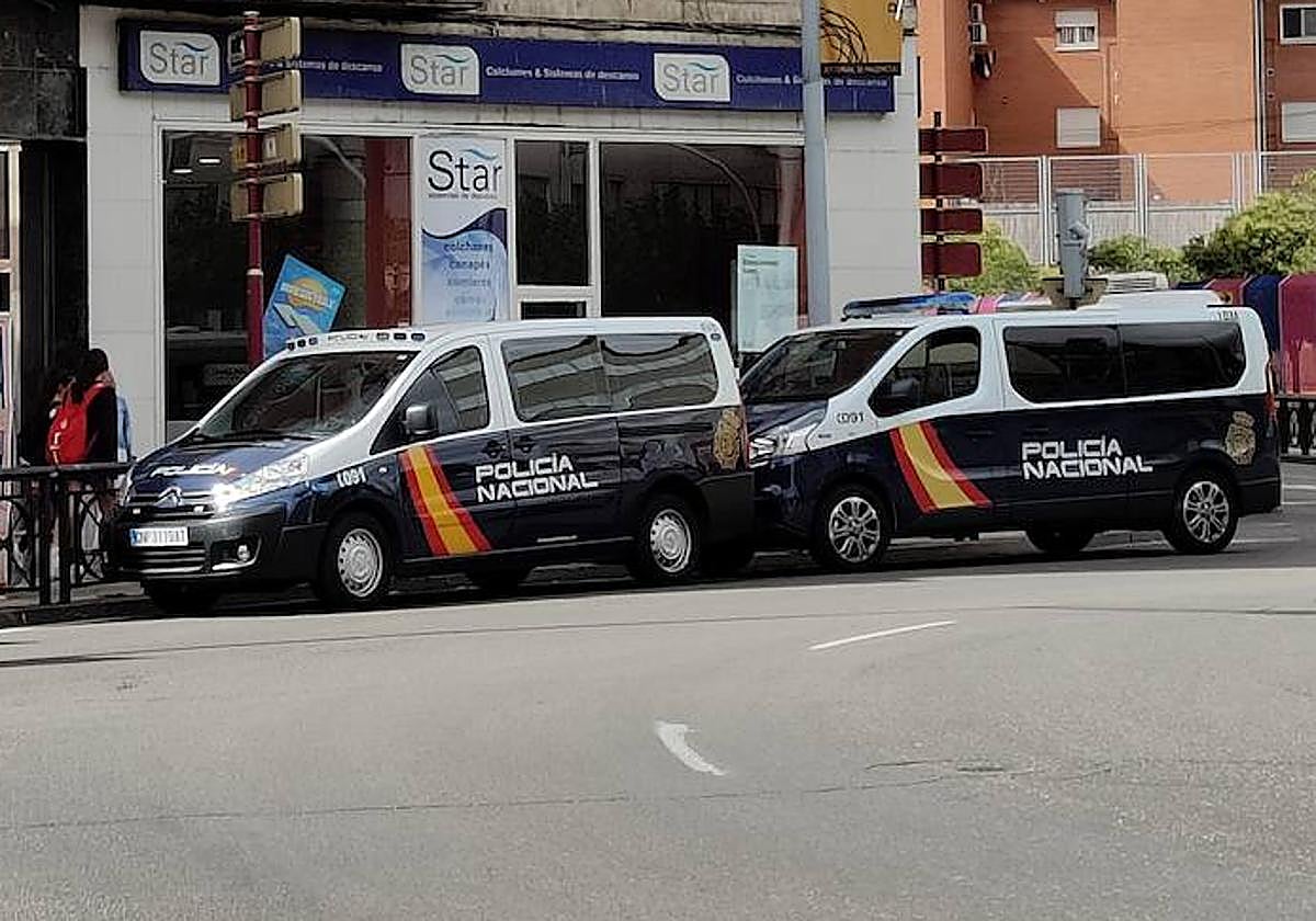 Patrulla de la Policía Nacional.