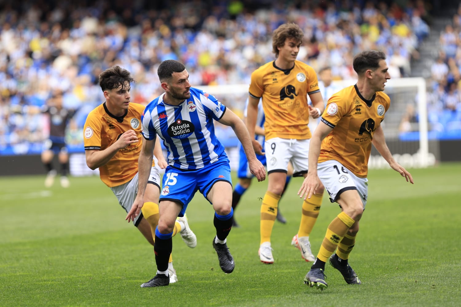 Unionistas CF pierde ante el RC Deportivo en un admirable Riazor