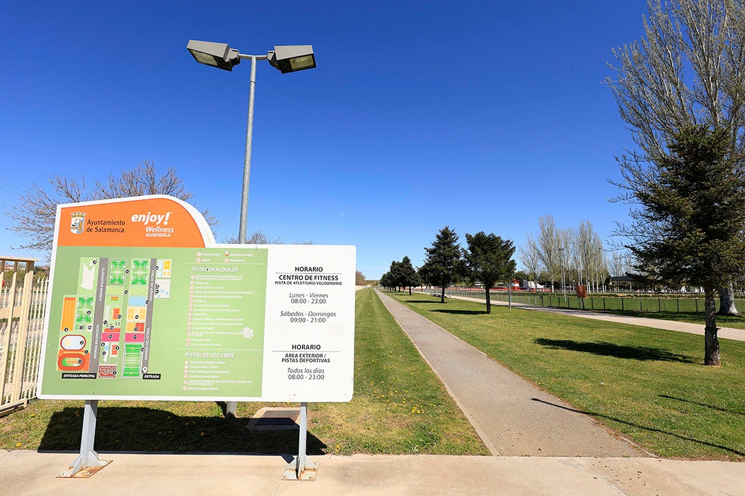 Así son las instalaciones de la ciudad deportiva de La Aldehuela