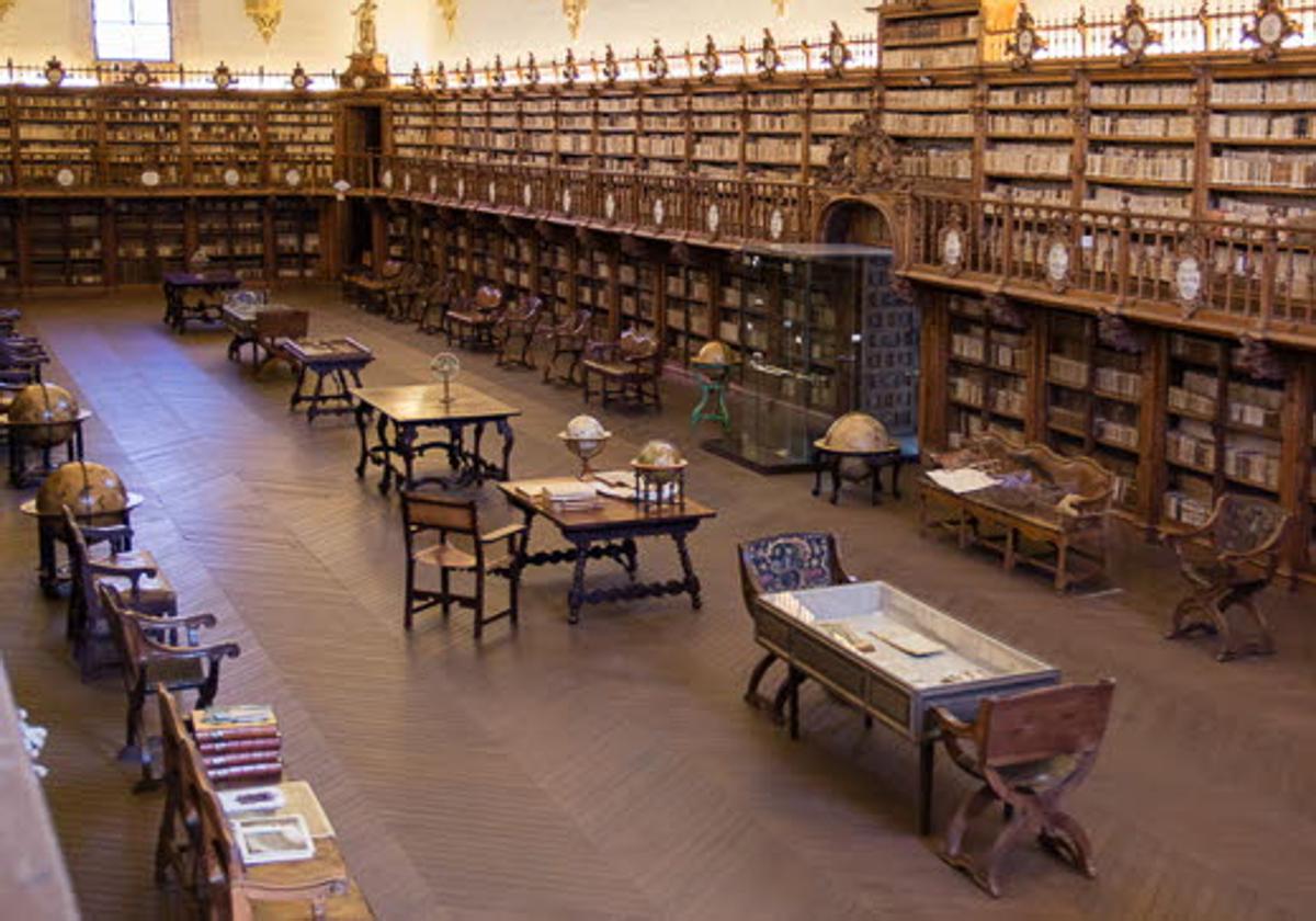 Foto de archivo de la Biblioteca General de la USAL