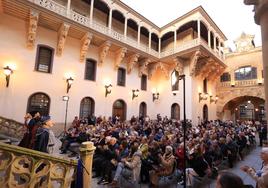 La obra 'Buscando a Nebrija' cumple 200 representaciones en Salamanca