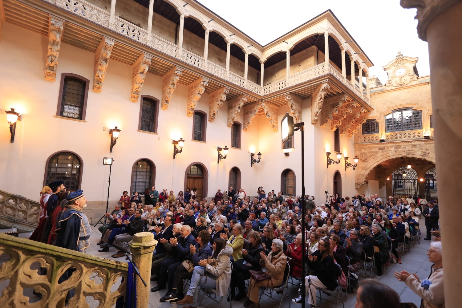 La obra &#039;Buscando a Nebrija&#039; cumple 200 representaciones en Salamanca