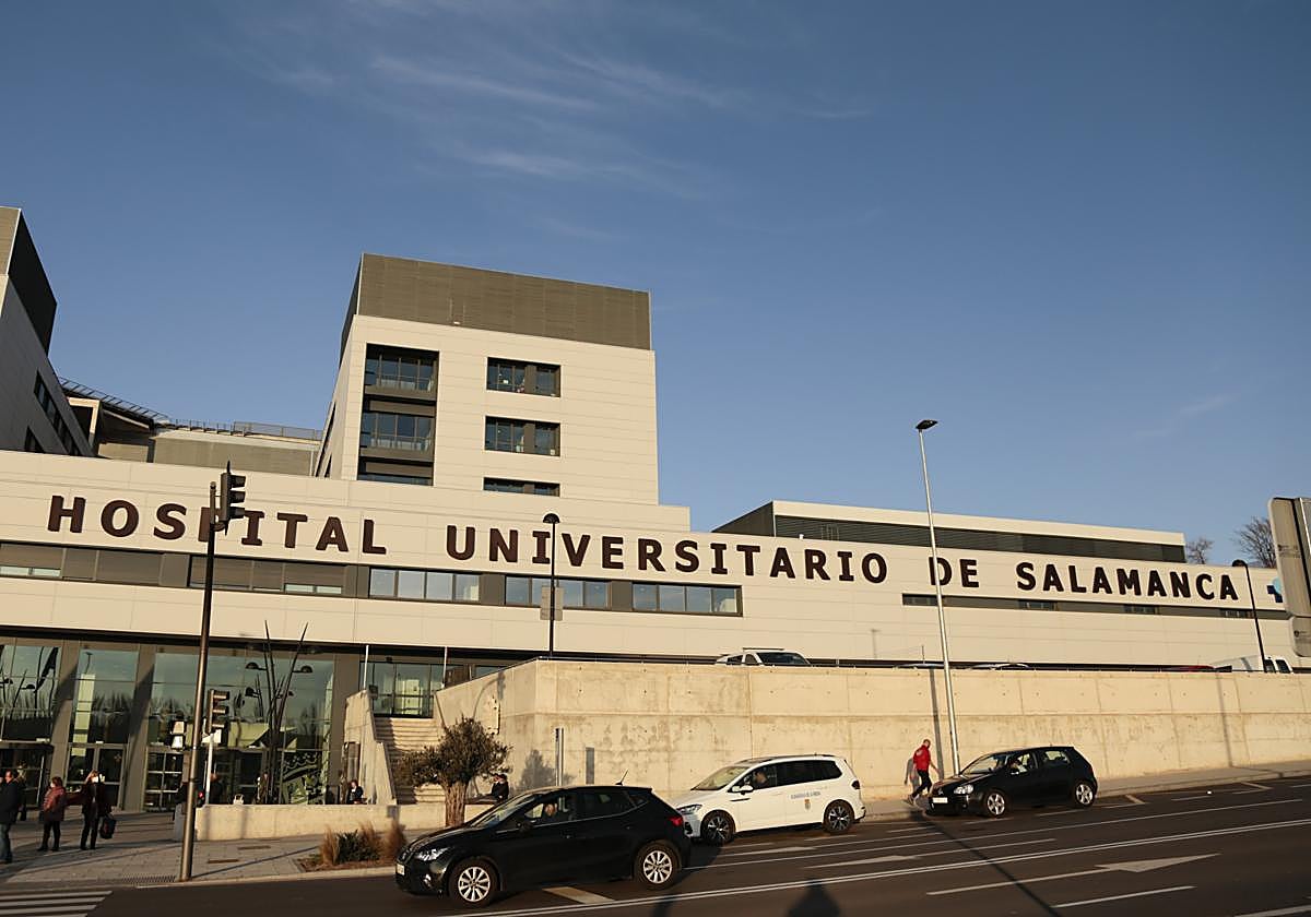 Imagen de archivo del Hospital Unviersitario de Salamanca.