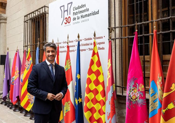 El presidente del Grupo y alcalde de San Cristóbal de La Laguna, Luis Yeray Gutiérrez.
