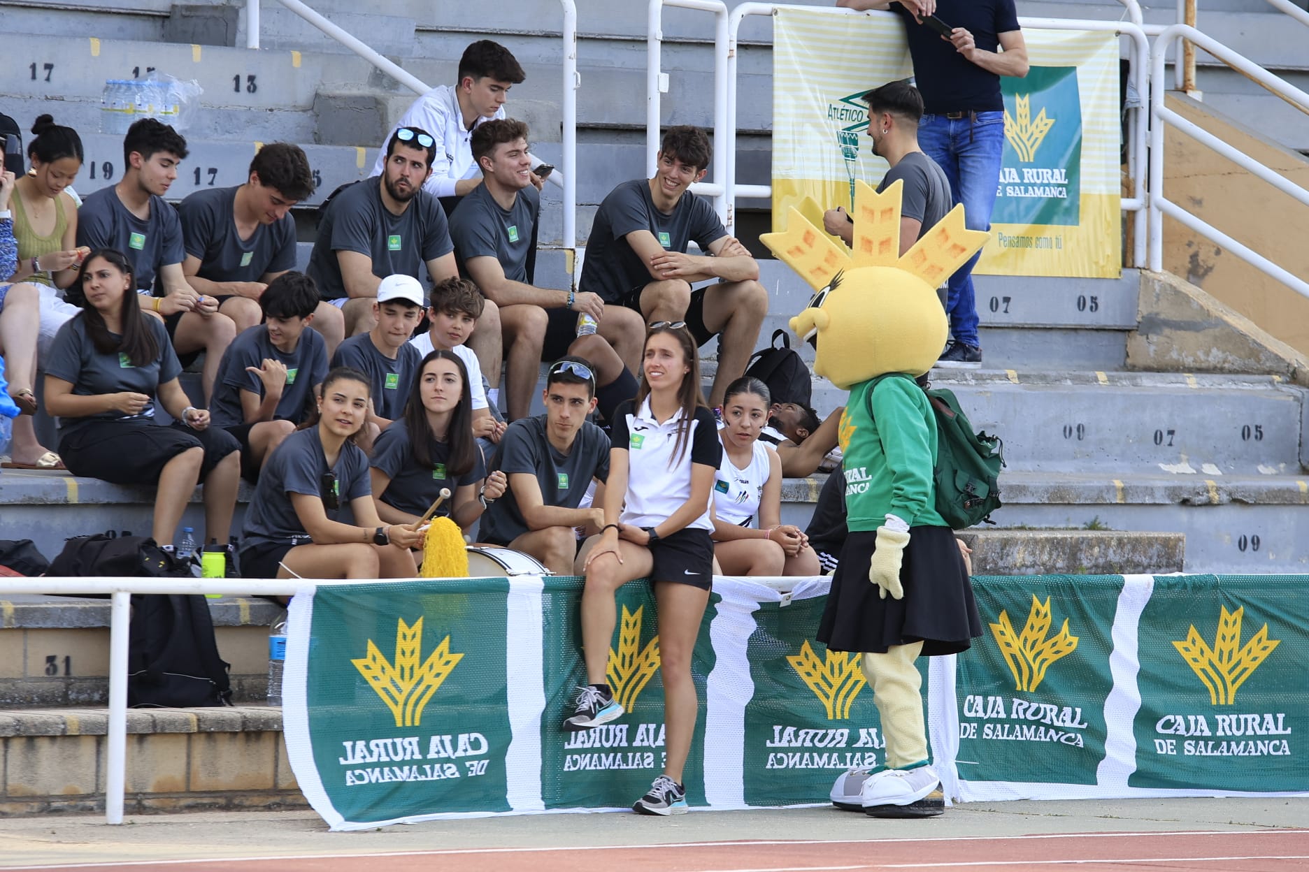 La primera jornada de la Liga de clubes del Atlético Salamanca, en imágenes