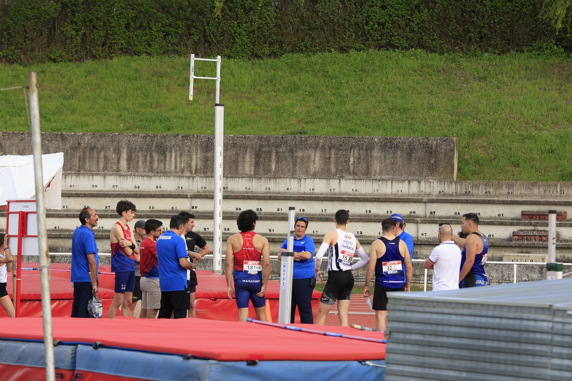 La primera jornada de la Liga de clubes del Atlético Salamanca, en imágenes