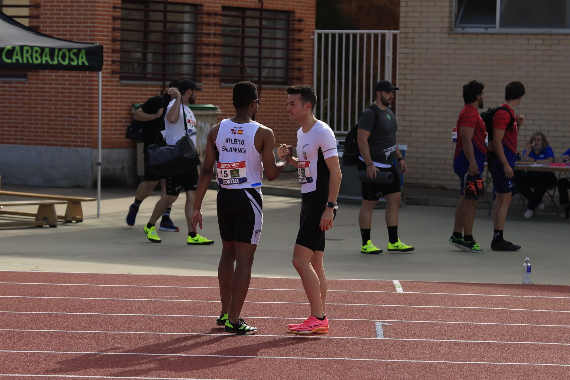 La primera jornada de la Liga de clubes del Atlético Salamanca, en imágenes