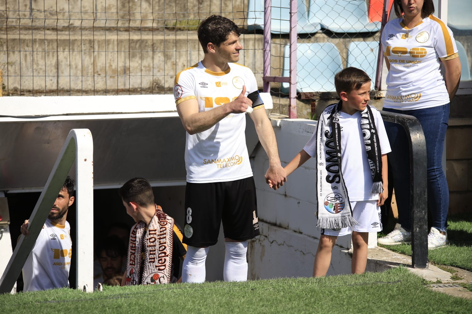 El partido entre el Salamanca UDS y el Palencia CF, en imágenes