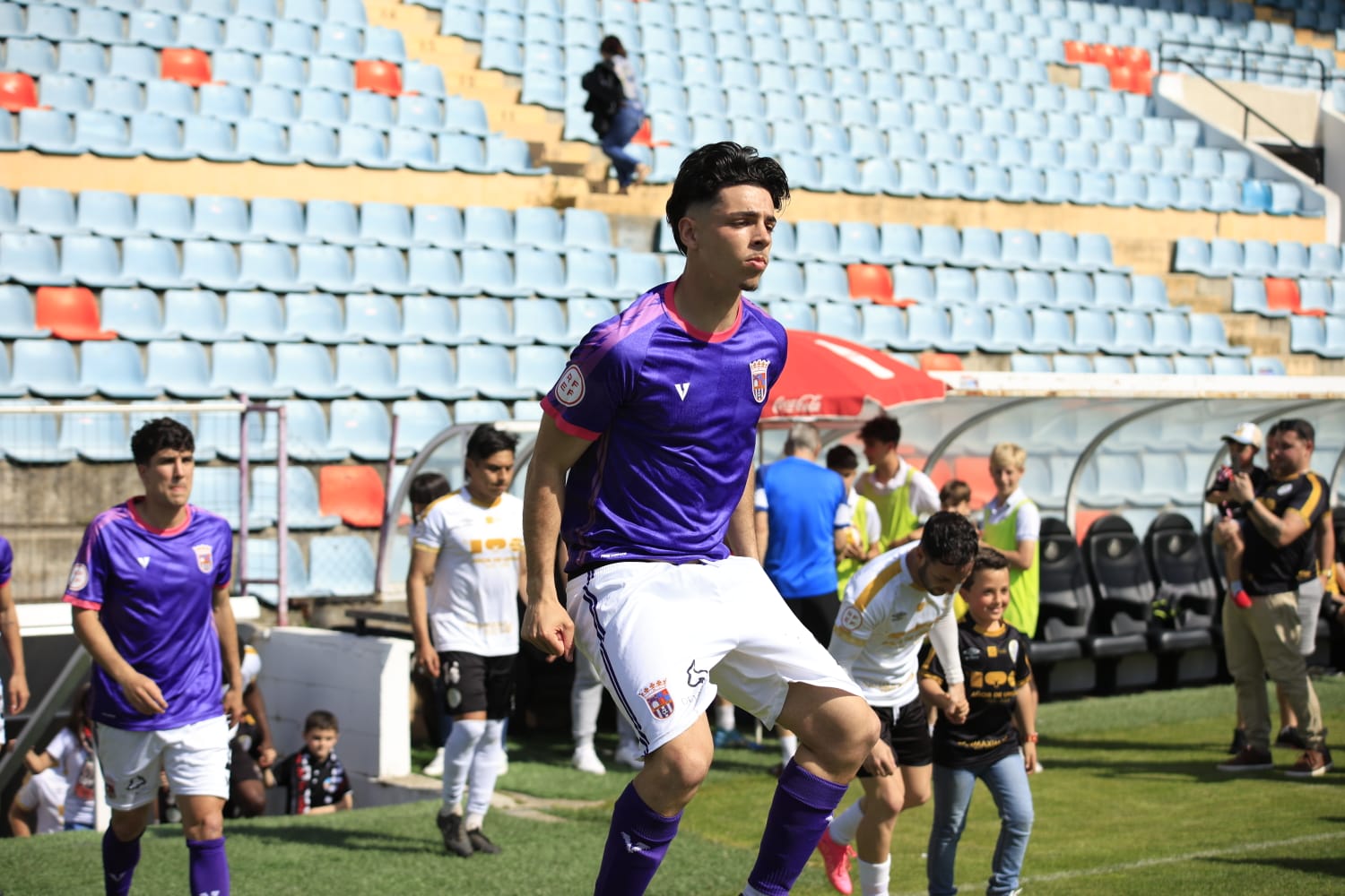 El partido entre el Salamanca UDS y el Palencia CF, en imágenes