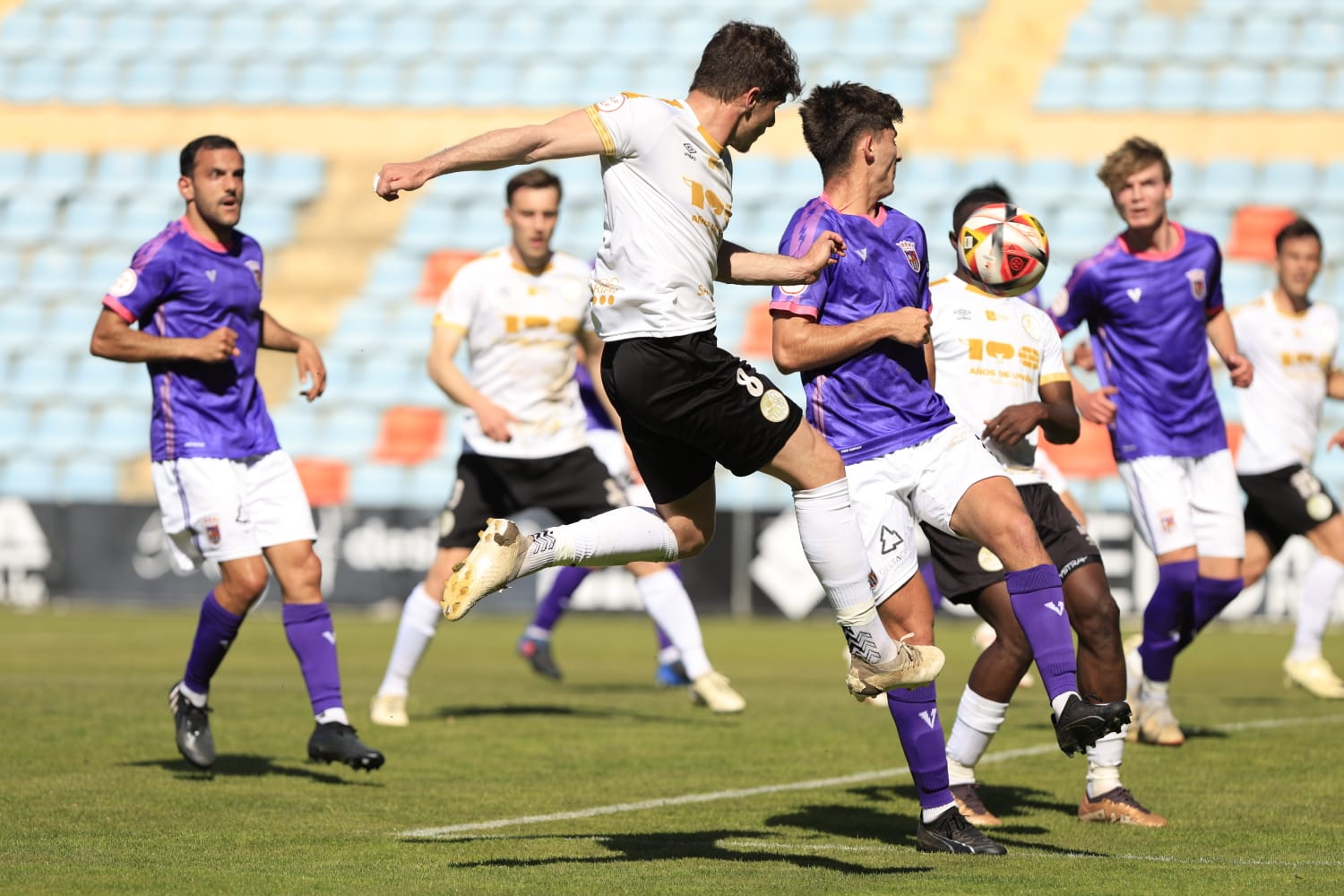 El partido entre el Salamanca UDS y el Palencia CF, en imágenes