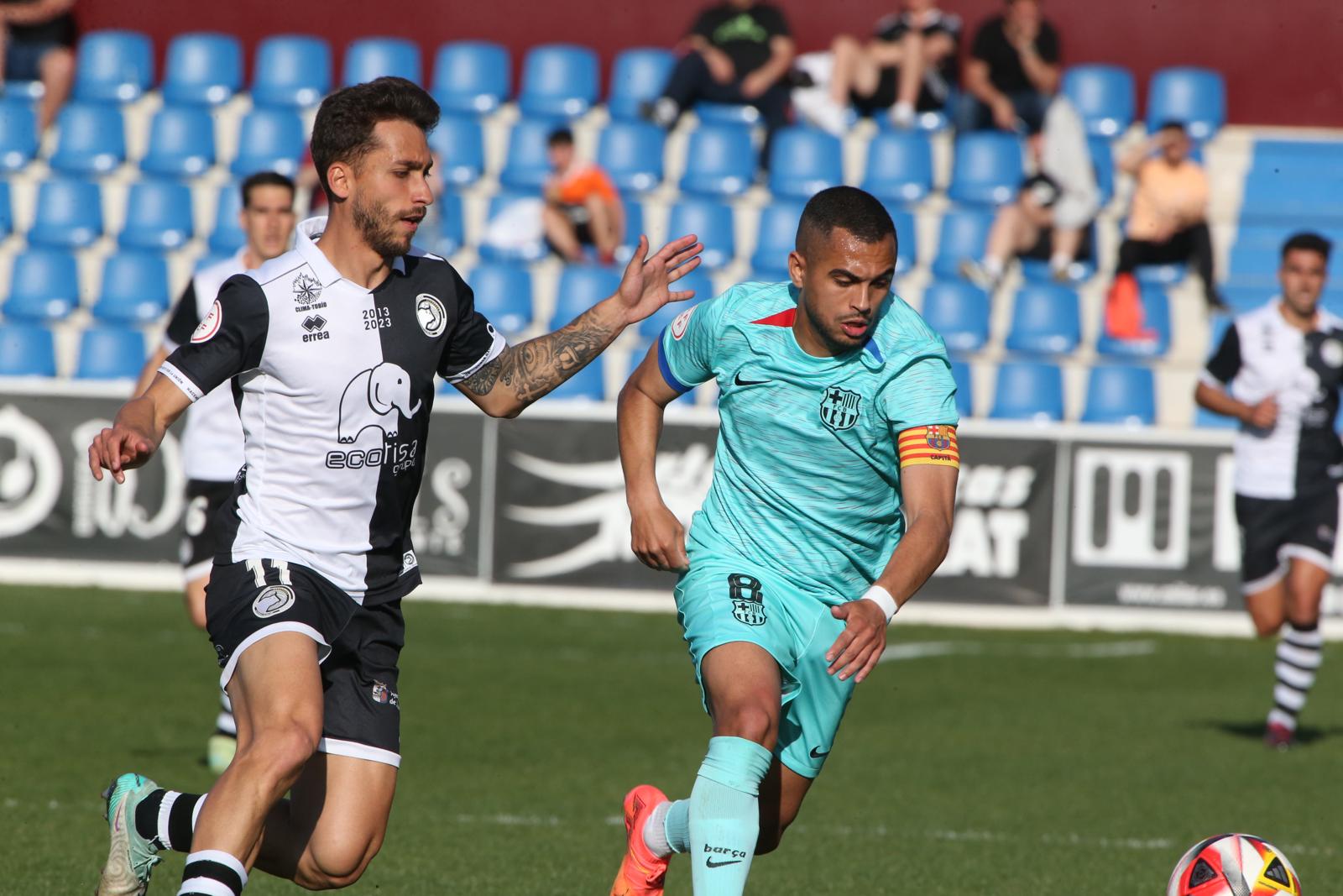 El partido entre Unionistas y el Barça B, en imágenes