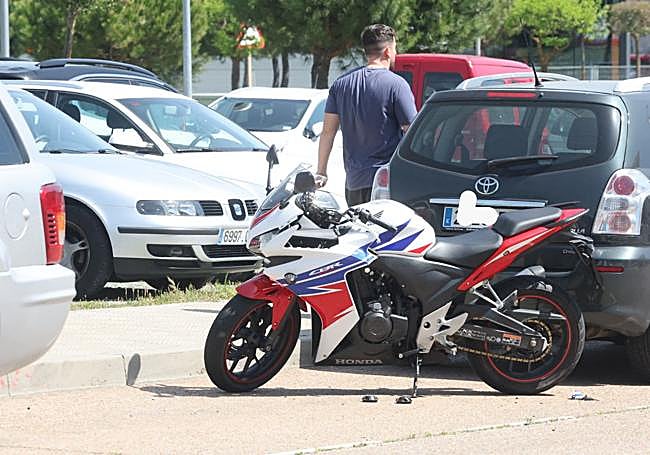 Accidente de las 12:50 horas en Carbajosa.