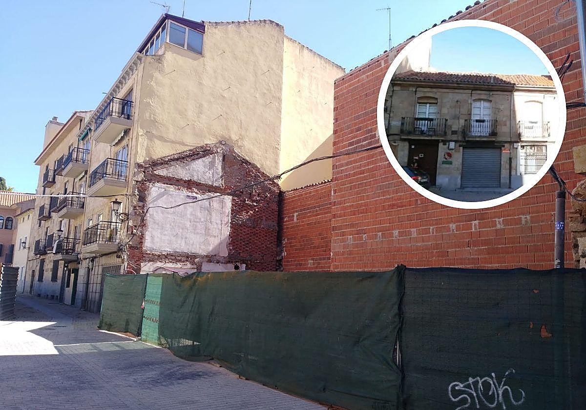 La fachada original ha desaparecido por completo.