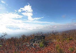 Imagen de la sierra de Tonda.