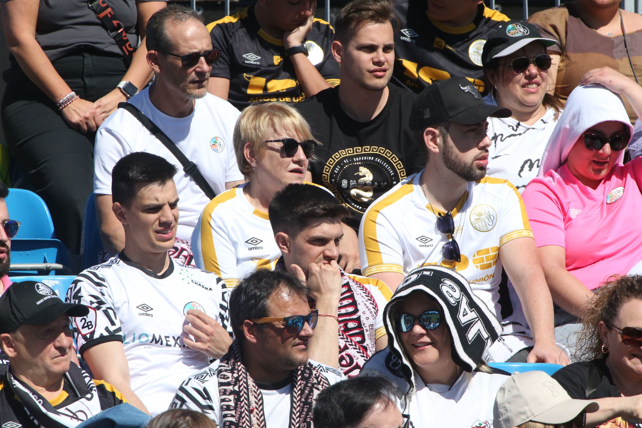 La afición del Salamanca CF UDS se dejan sentir en Tordesillas