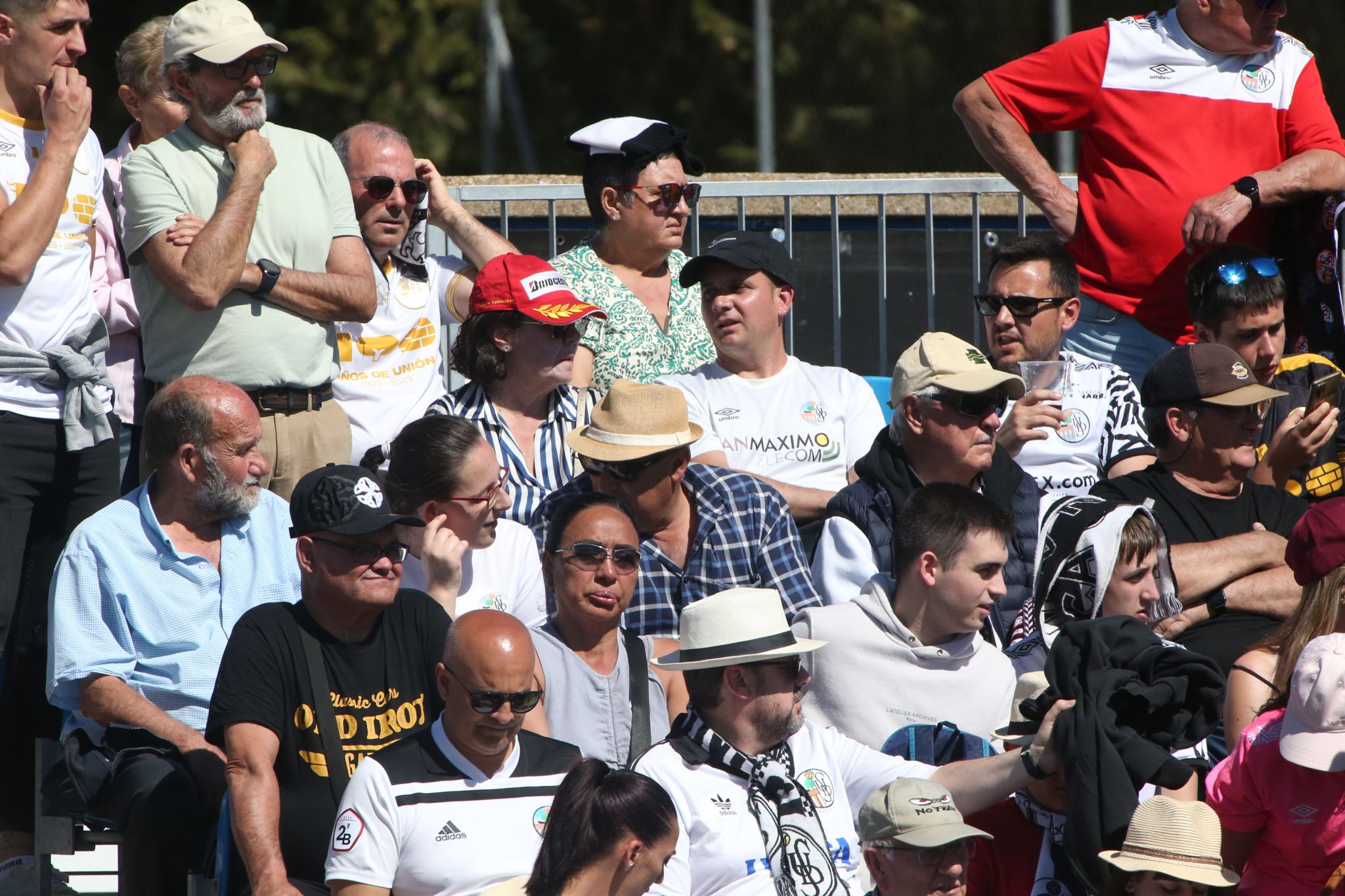 La afición del Salamanca CF UDS se dejan sentir en Tordesillas
