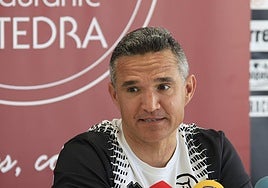 Dani Ponz en rueda de prensa