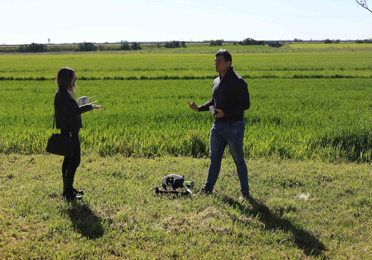 Los drones y otras tecnologías llegan al campo salmantino