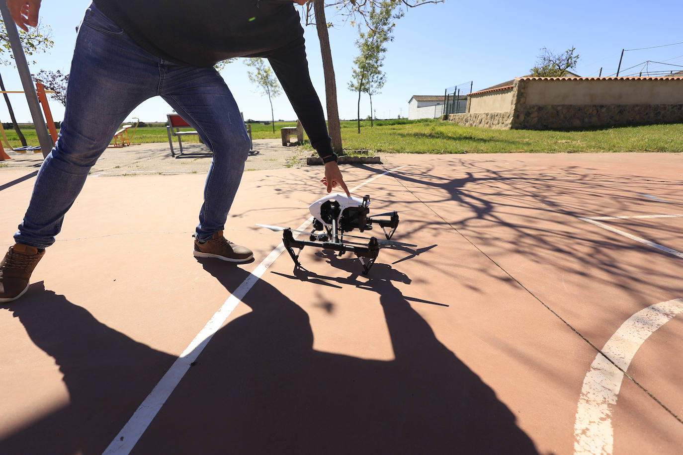 Los drones y otras tecnologías llegan al campo salmantino