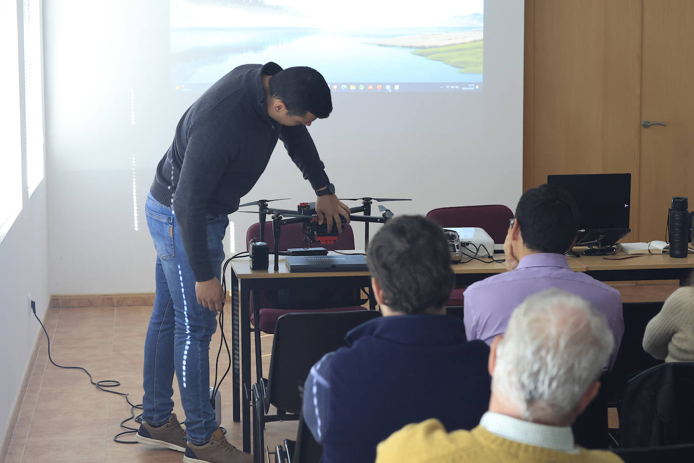 Los drones y otras tecnologías llegan al campo salmantino