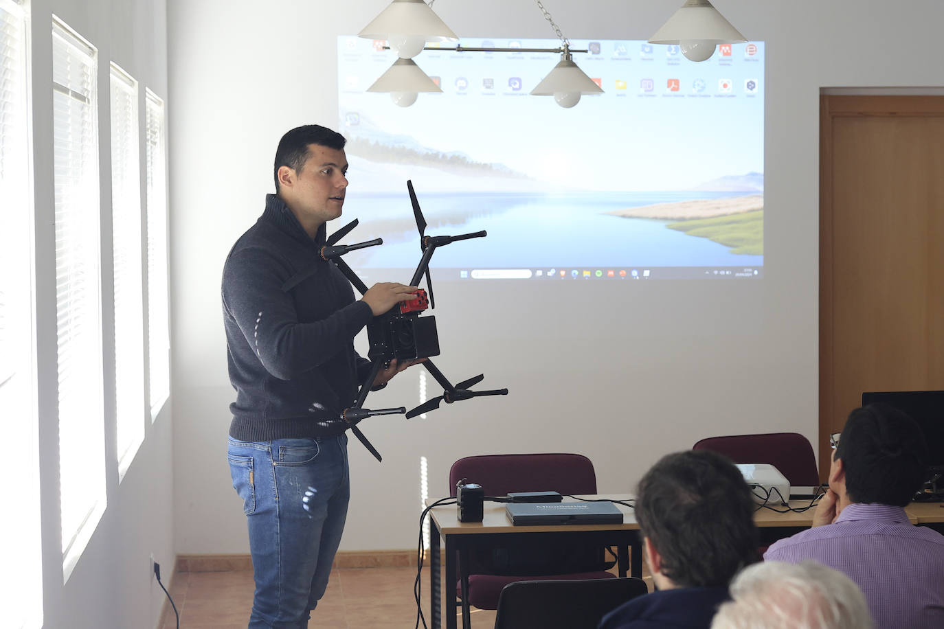 Los drones y otras tecnologías llegan al campo salmantino