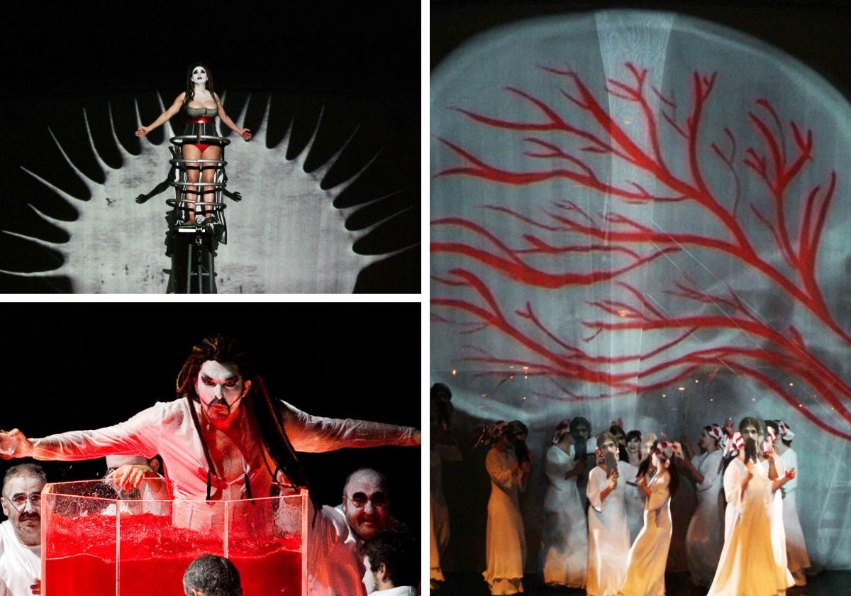 Espectáculo Carmina Burana de La Fura Dels Baus