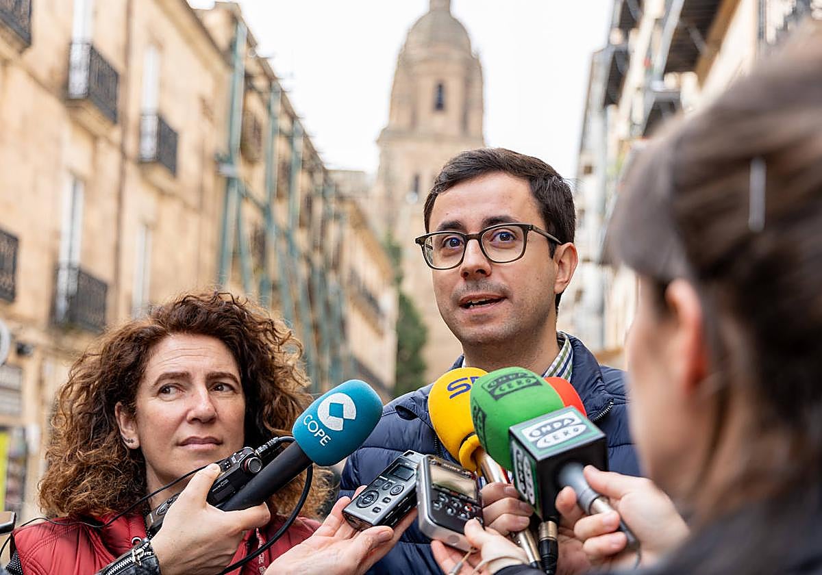 José Luis Mateos, portavoz del PSOE en el Ayuntamiento de Salamanca