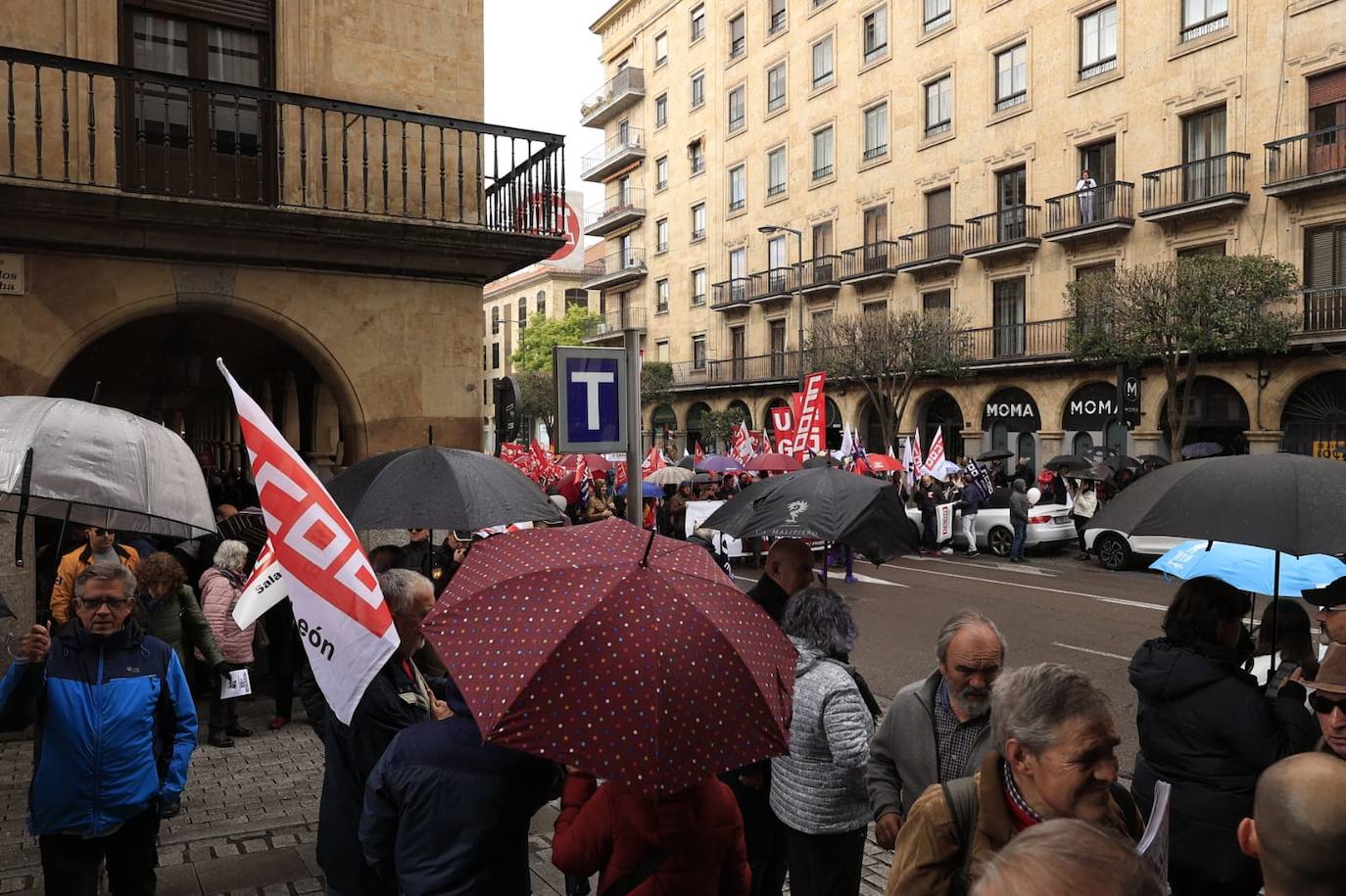 Salamanca marcha por el Día Internacional de los Trabajadores