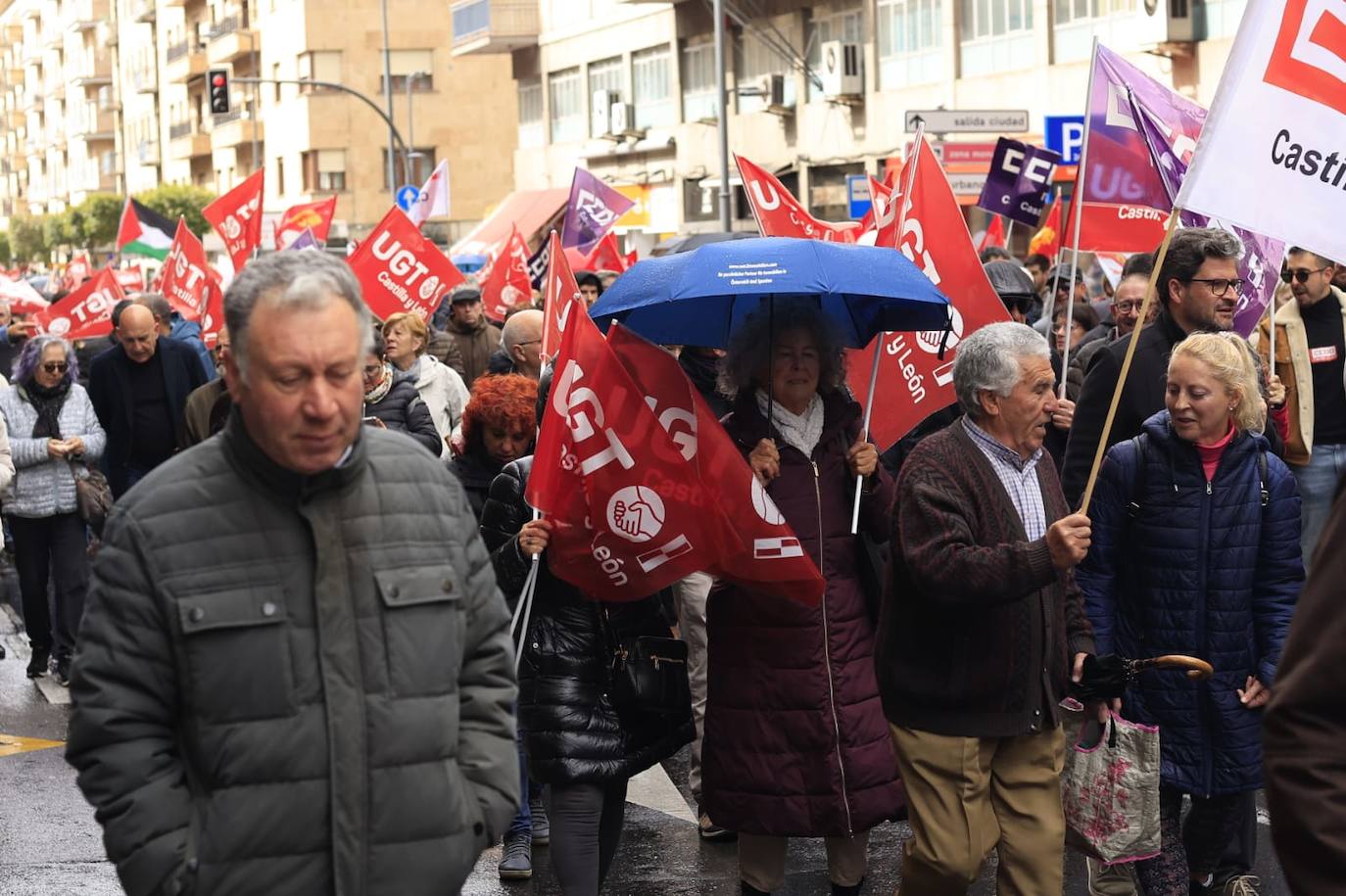 Salamanca marcha por el Día Internacional de los Trabajadores